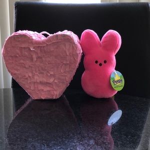 Bunny Peep and heart piñata